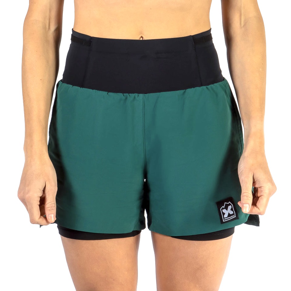 Шорты трейловые W Belt Green