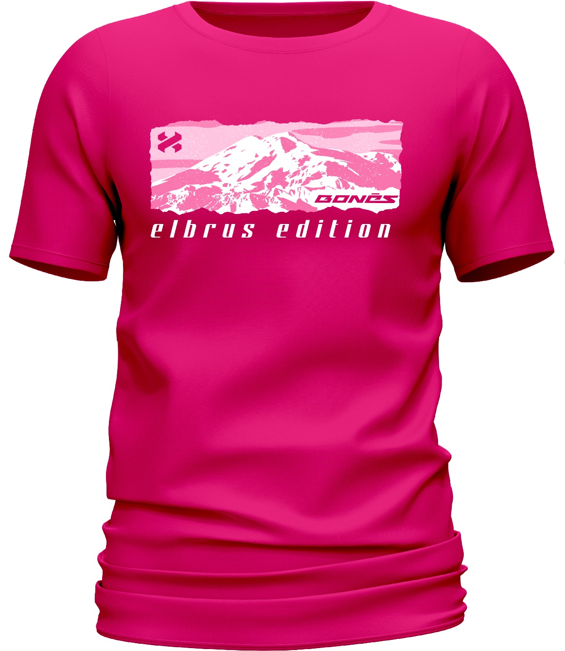 Футболка Bonés Elbrus Edition Pink